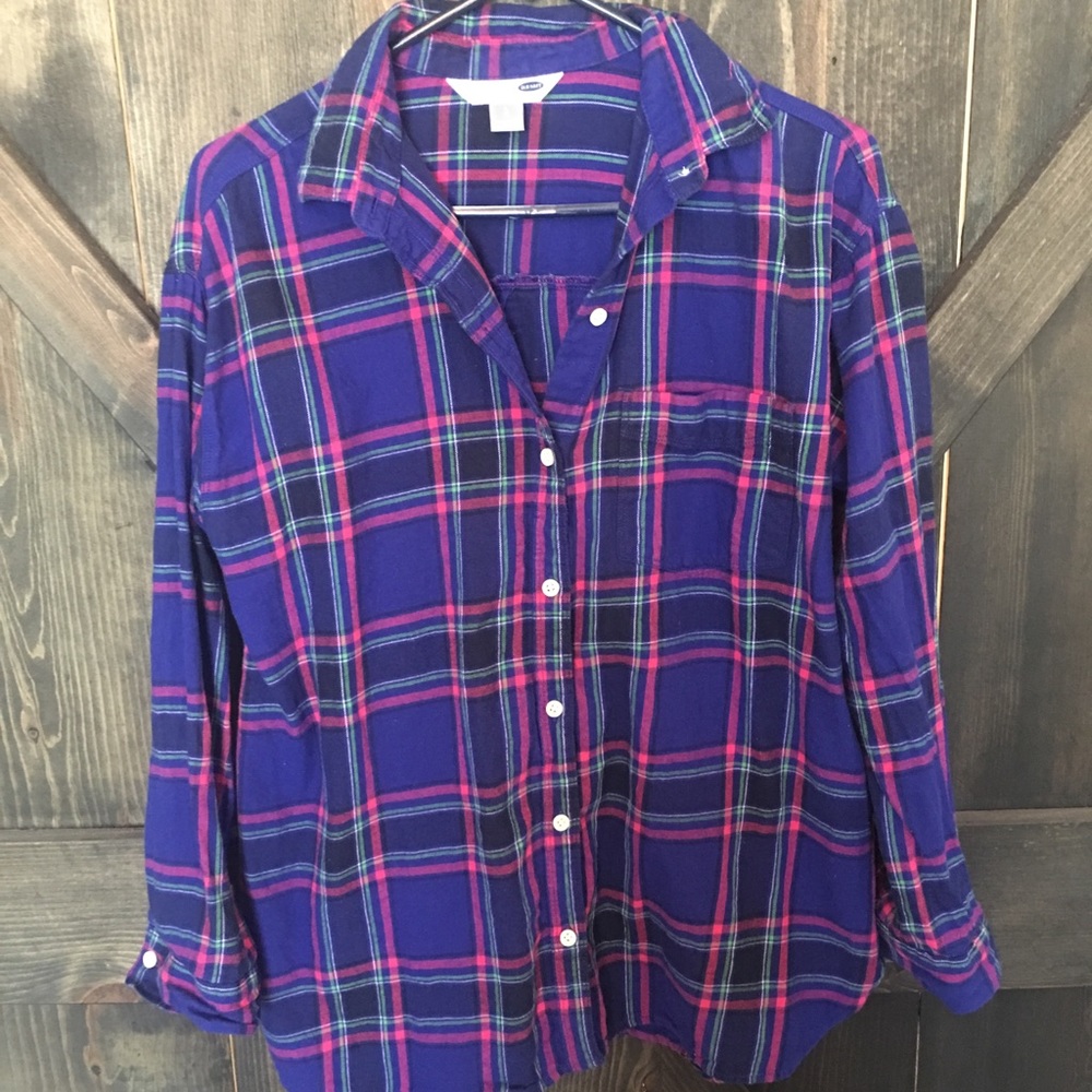 Flannel button down